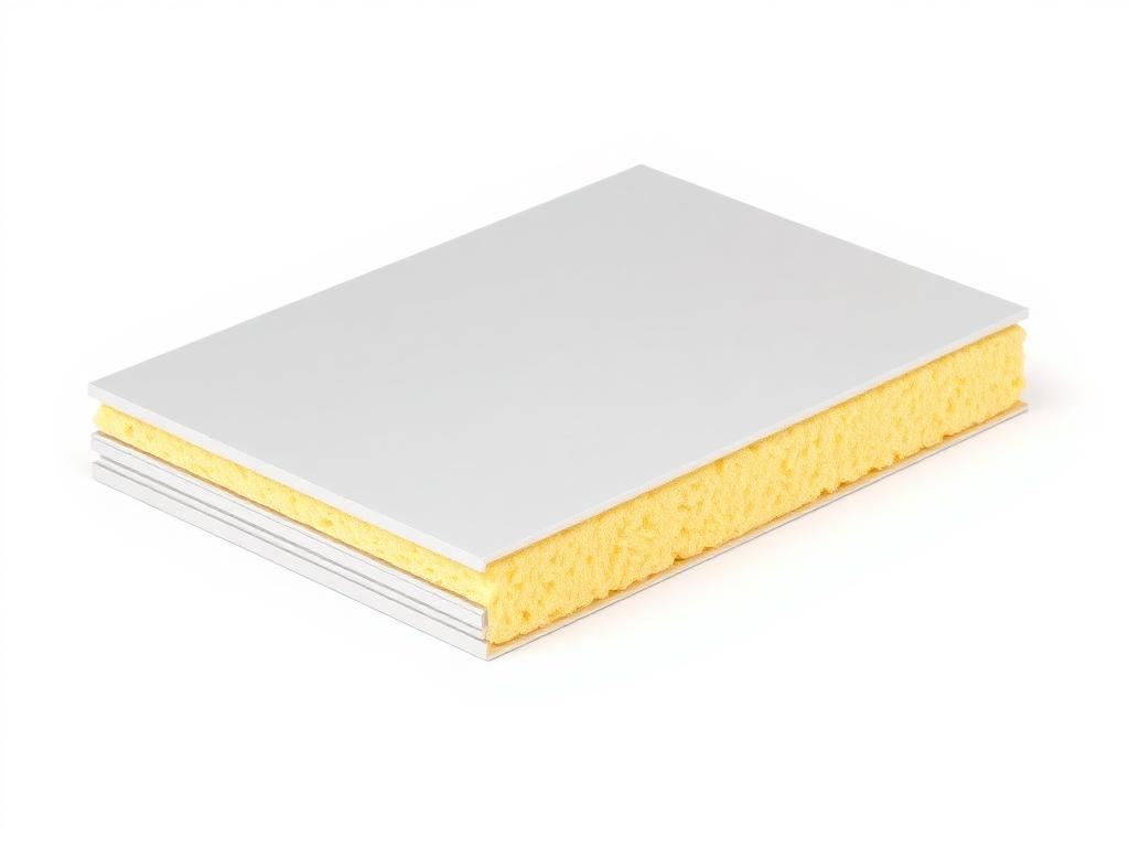 Sandwichpanel SPA F för ytterväggar